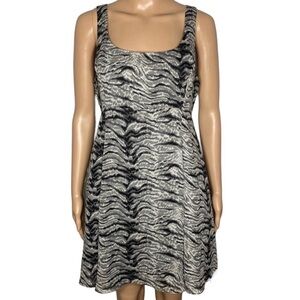 Kimchi Blue Sleeveless Black & Gray Mini Dress Size 4